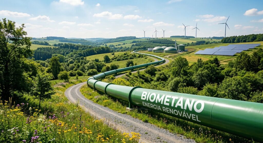 Duto de Gás Natural – Imagem gerada por inteligência artificial